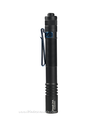 Acebeam Pokelit 2*AA Flashlight, Black - 600 Lumens