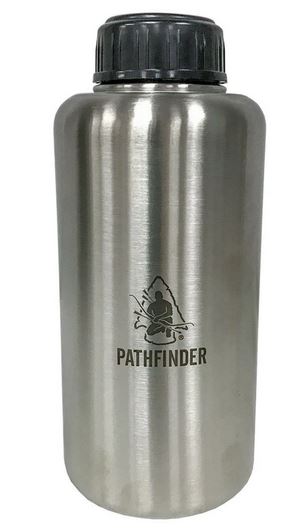 Pathfinder Stainless Steel Widemouth Water Bottle 64 oz