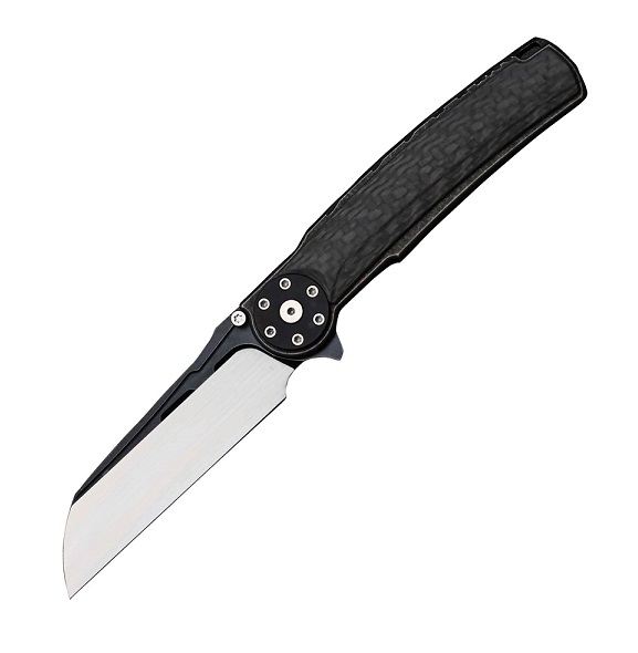 Reate J.A.C.K. 2.0 Flipper Framelock Knife, M390, Titanium PVD Black/Carbon Fiber