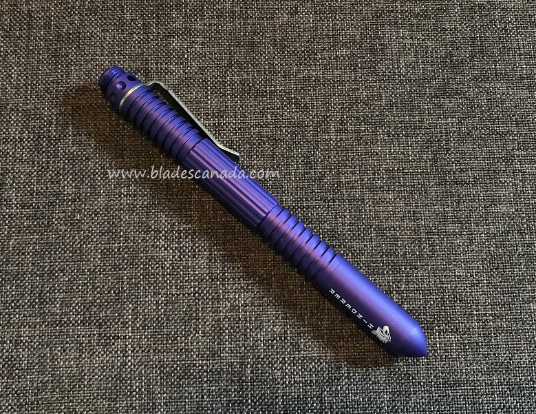 Hinderer Extreme Duty Pen Aluminum - Purple Matte