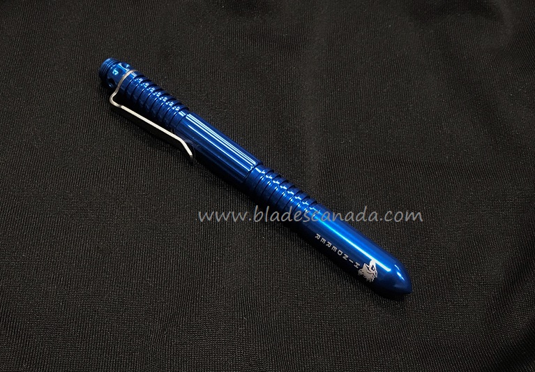 Hinderer Extreme Duty Aluminum Pen - Blue Polished