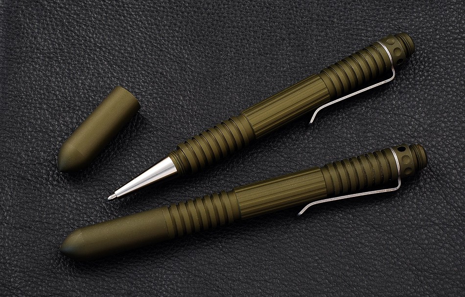Hinderer Extreme Duty Aluminum Pen -OD Green Matte