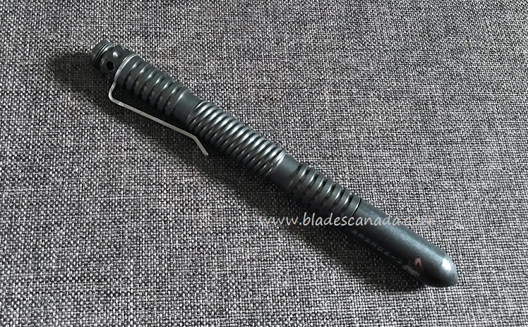Hinderer Extreme Duty Stainless Steel Pen Spiral - Black Stonewash