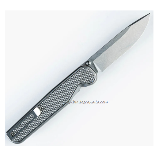 Tactile Turn Rockwall Golf Thumbstud Folding Knife, CPM Magnacut SW, Titanium