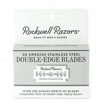 Rockwell Razors Double-Edge Razor Blades - 20 Pack