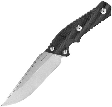 Real Steel Sorrow Fixed Blade Knife, D2 Steel, G10 Black, 3821