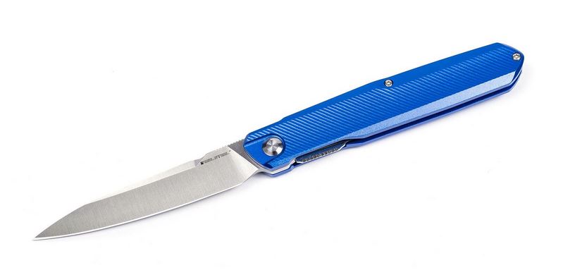 Real Steel G5 Metamorph Mk.II Folding Knife, Aluminum Intense Blue, 7838