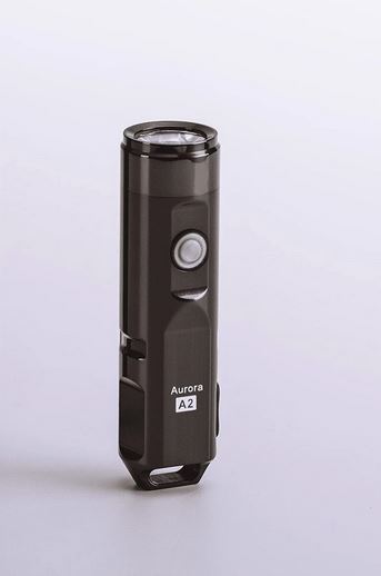 RovyVon A2X PVD Grey Stainless Keychain Flashlight-650 Lumens