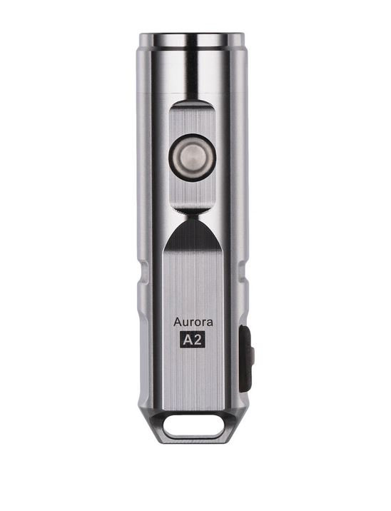 RovyVon A2X Stainless Keychain Flashlight - 650 Lumens