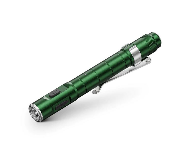 RovyVon Hybrid H3 Urban EDC Green Flashlight, Aluminum - 500 Lumens