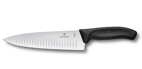 Victorinox Swiss Classic 8" Granton Chef's Knife - Black