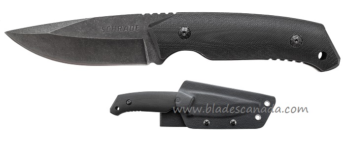 Schrade F13 Tactical Fixed Blade Knife, Drop Point, Kydex Sheath