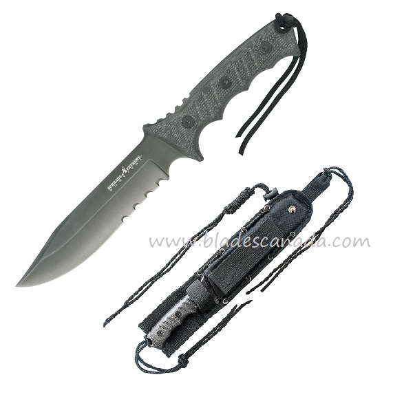 Schrade F3 Extreme Survival Micarta - Serrated (Online Only)