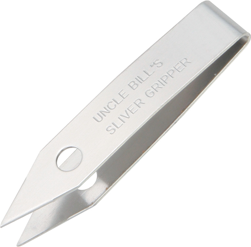 Uncle Bill's Silver Gripper Precision Tweezers