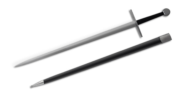 Hanwei Tinker Bastard Sword, 5160 HC Steel, Sharp Version, SH2400