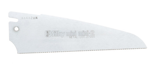 Silky MINI-MINI 2 Metal X-Fine Teeth, Saw Replacement Blade [BLADE ONLY] - Click Image to Close