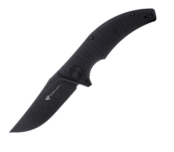 Steel Will Sargas Folding Knife, D2 Black, G10 Black, F60-08