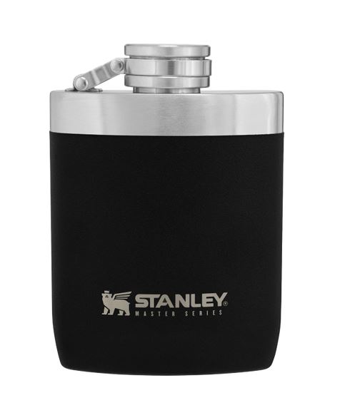 Stanley Master Unbreakable Hip Flask 8 oz - Black