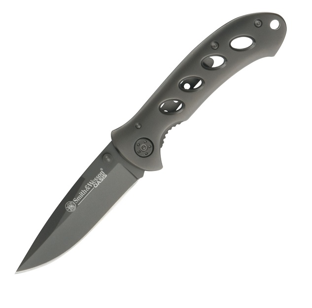 Smith & Wesson 423G Oasis Linerlock Folding Knife, Grey