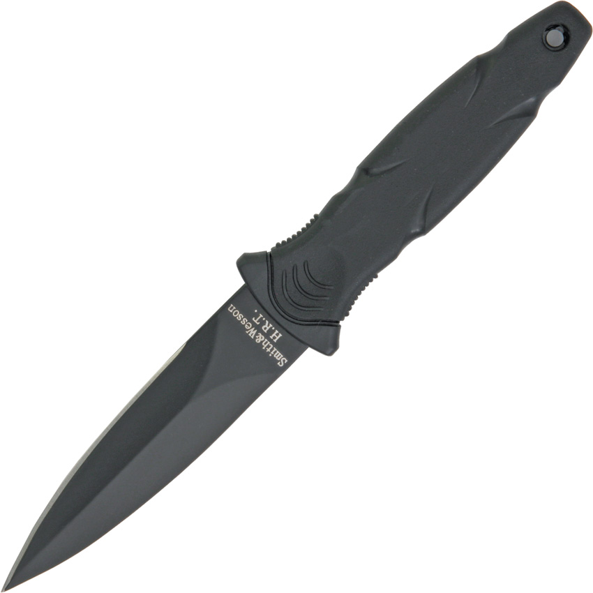 Smith & Wesson HRT3BF Military Boot Knife Black - Click Image to Close
