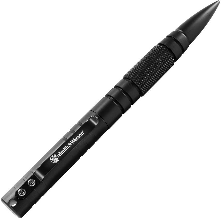 Smith & Wesson MPBK Military & Police Tactical Pen, Aluminum Black