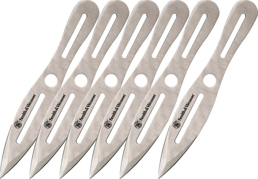 Smith and Wesson TK8CP Throwing Knife Set 8" [6-Pack] (Online Only)