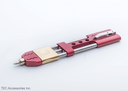 TEC Accessories Ko-Axis Pen Aluminum Edition - Red