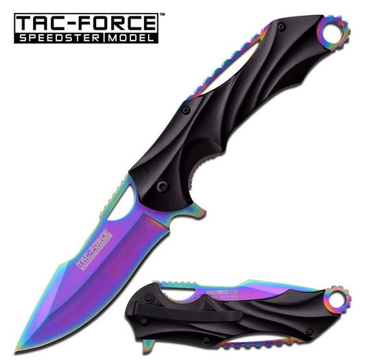 Tac Force TF-858RB Gears Black Rainbow Assisted (Online Only)