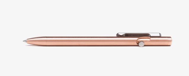Tactile Turn Slim Bolt Action Pen Standard - Copper