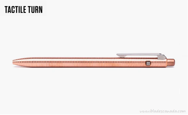 Tactile Turn Side Click Slim Pen Standard, Copper
