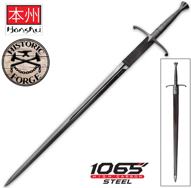 UC Honshu Black Claymoer Sword, 1065 HC Steel, UC3534