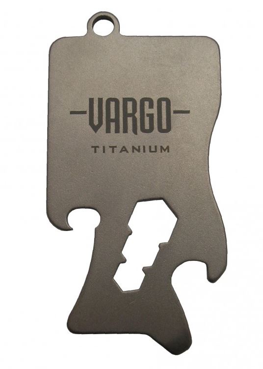 Vargo Titanium Key Chain Tool - 1.2