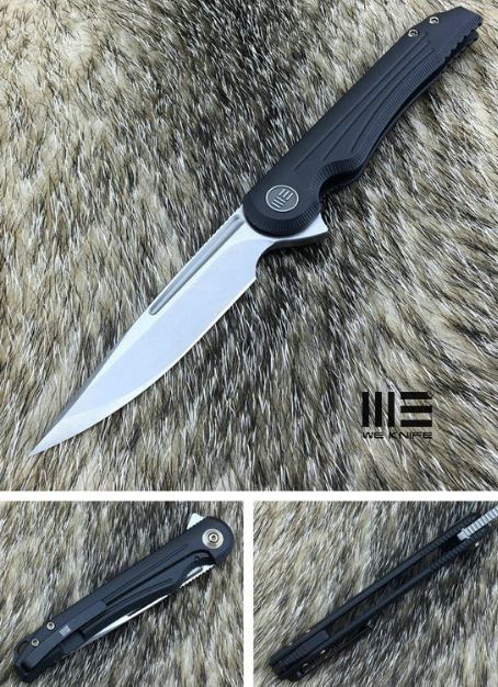 WE Knife Array Flipper Framelock Knife, S35VN, Titanium, 718H