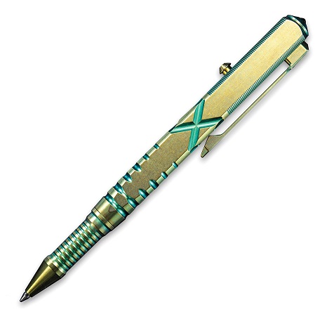 WE Knife TP-02B Tactical Pen, Titanium Green