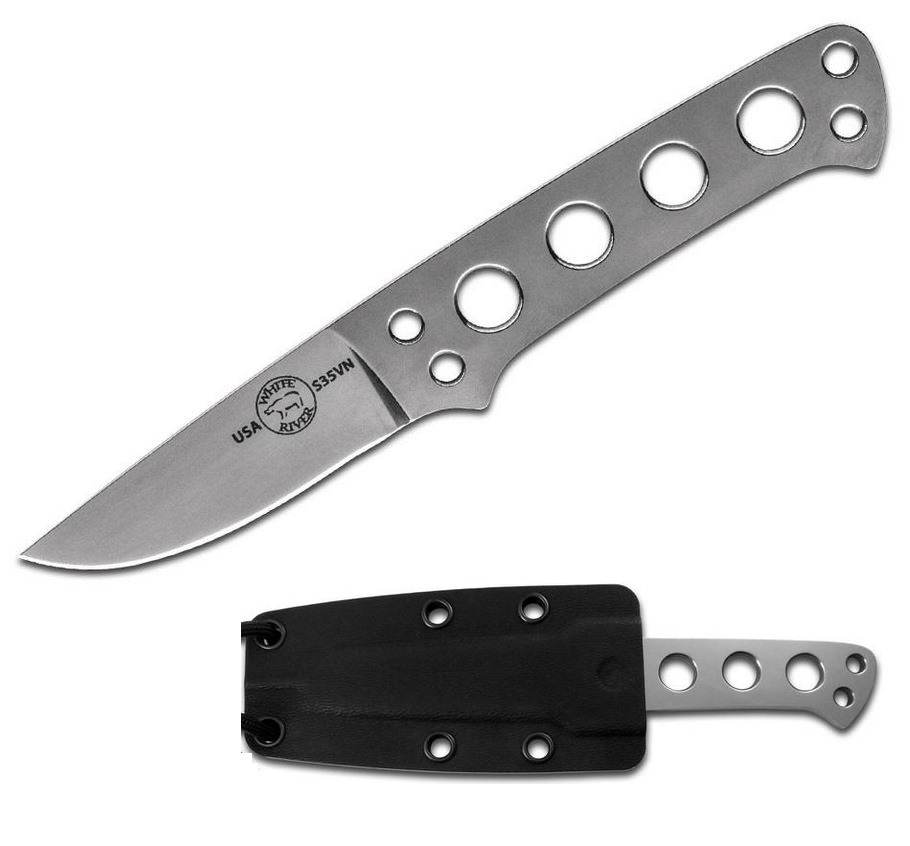 White River ATK Fixed Blade Neck Knife, CPM S35VN, Kydex Sheath