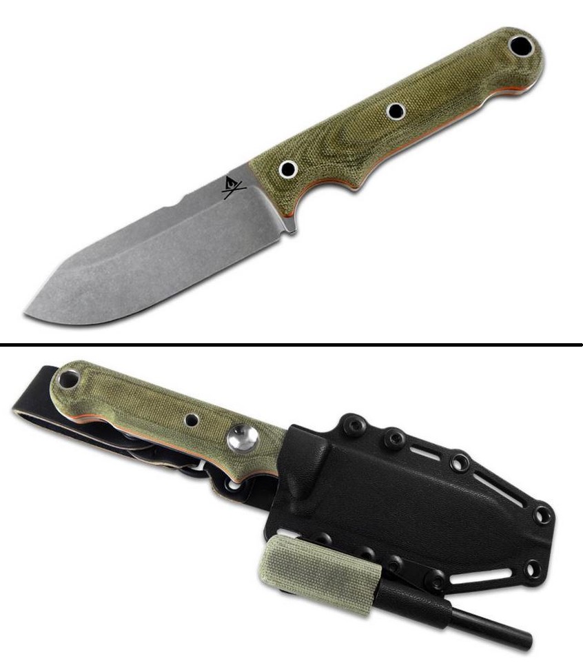 White River Firecraft FC4 Fixed Blade Knife, S35VN, Kydex Sheath