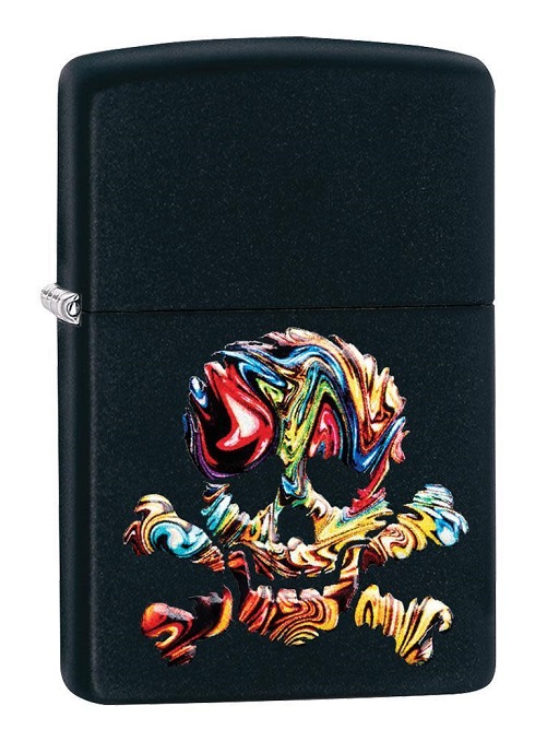 Zippo Multi-Colour Skull Lighter, 49187